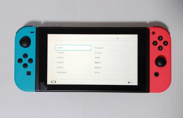 Nintendo Switch 本体 付属品セット Joy-Con (L)ネオンブルー/(R)ネオンレッド