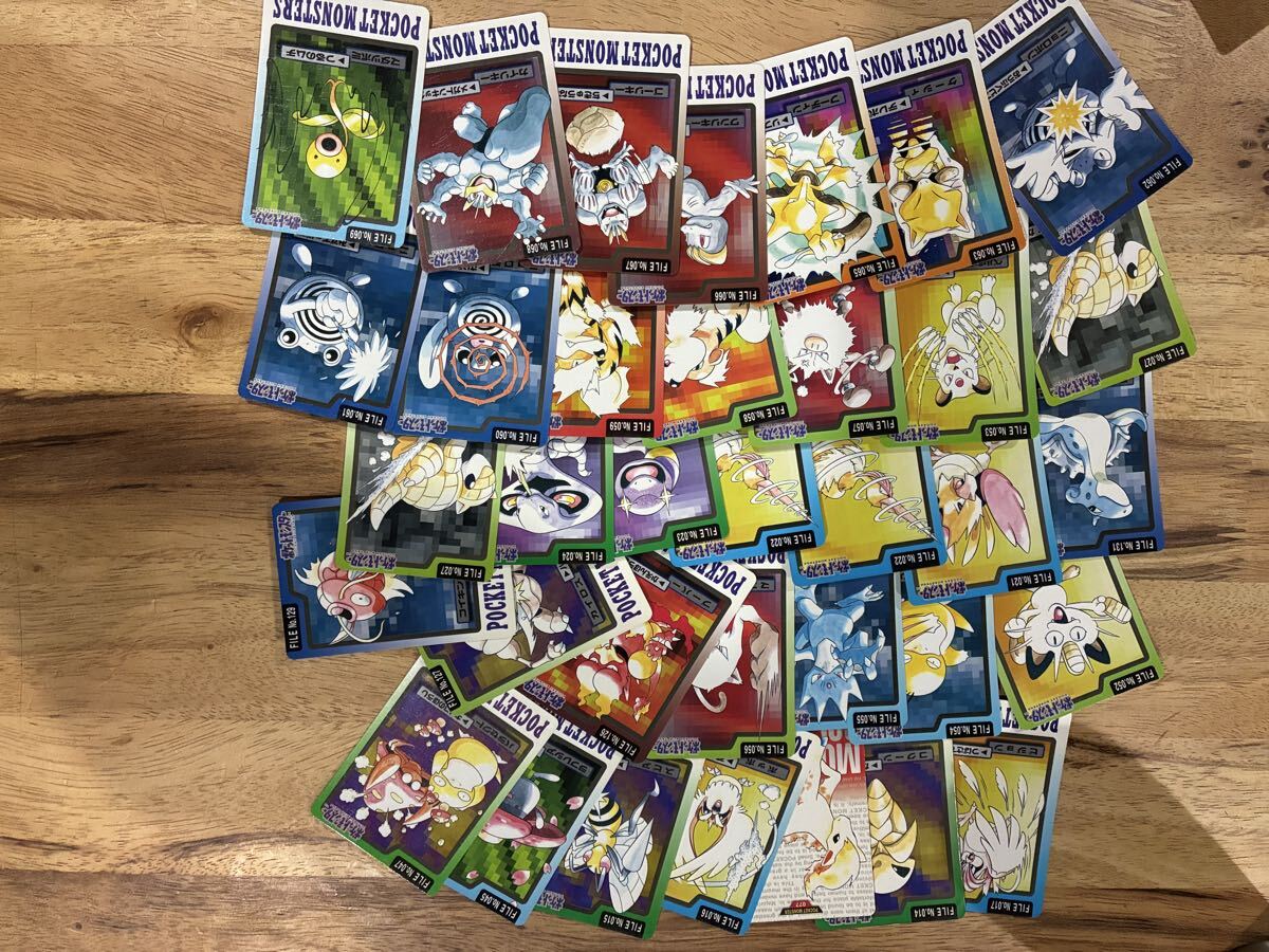 カードダス ポケモンカード モンスターコレクション 各種 ポケモン カードダス モンスターコレクション 24枚まとめ売り