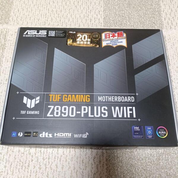 ASUS TUF GAMING Z890-PLUS WIFI 新品未開封