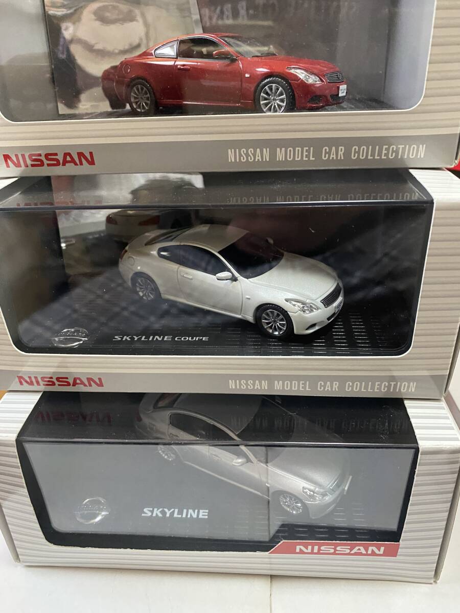 1/43 V36スカイライン　クーペ+セダン+ジオラマケース付き　改造ミニカー Amazon | 1/43 日産 NISSAN ディーラー特注 ミニカー