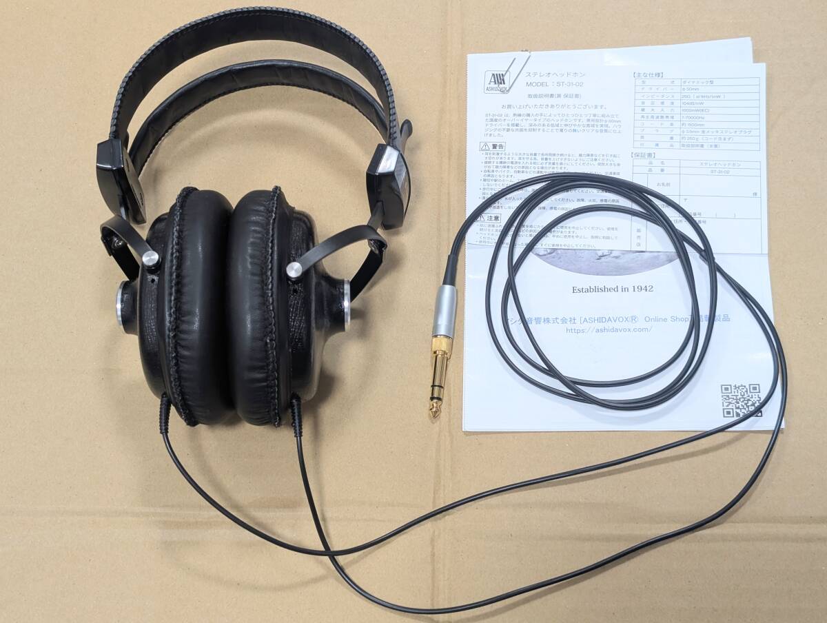 【中古品】 ASHIDAVOX ST-31-02 ASHIDAVOX ST-31-02 – e☆イヤホン