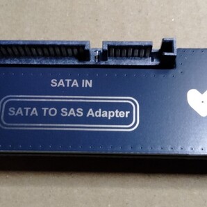 SATA to SAS HDD 変換 アダプター 新品