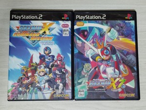 【ps2】ロックマンX コマンドミッションとX7(送料込み)落札しやすい!!
