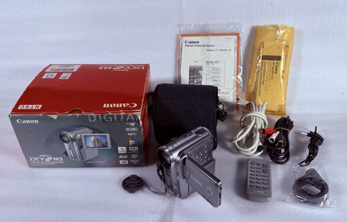 CANONデジタルビデオカメラＩＸＹ ＤＶ Ｍ５【中古品】 楽天市場】Canon IXY DV M5の通販
