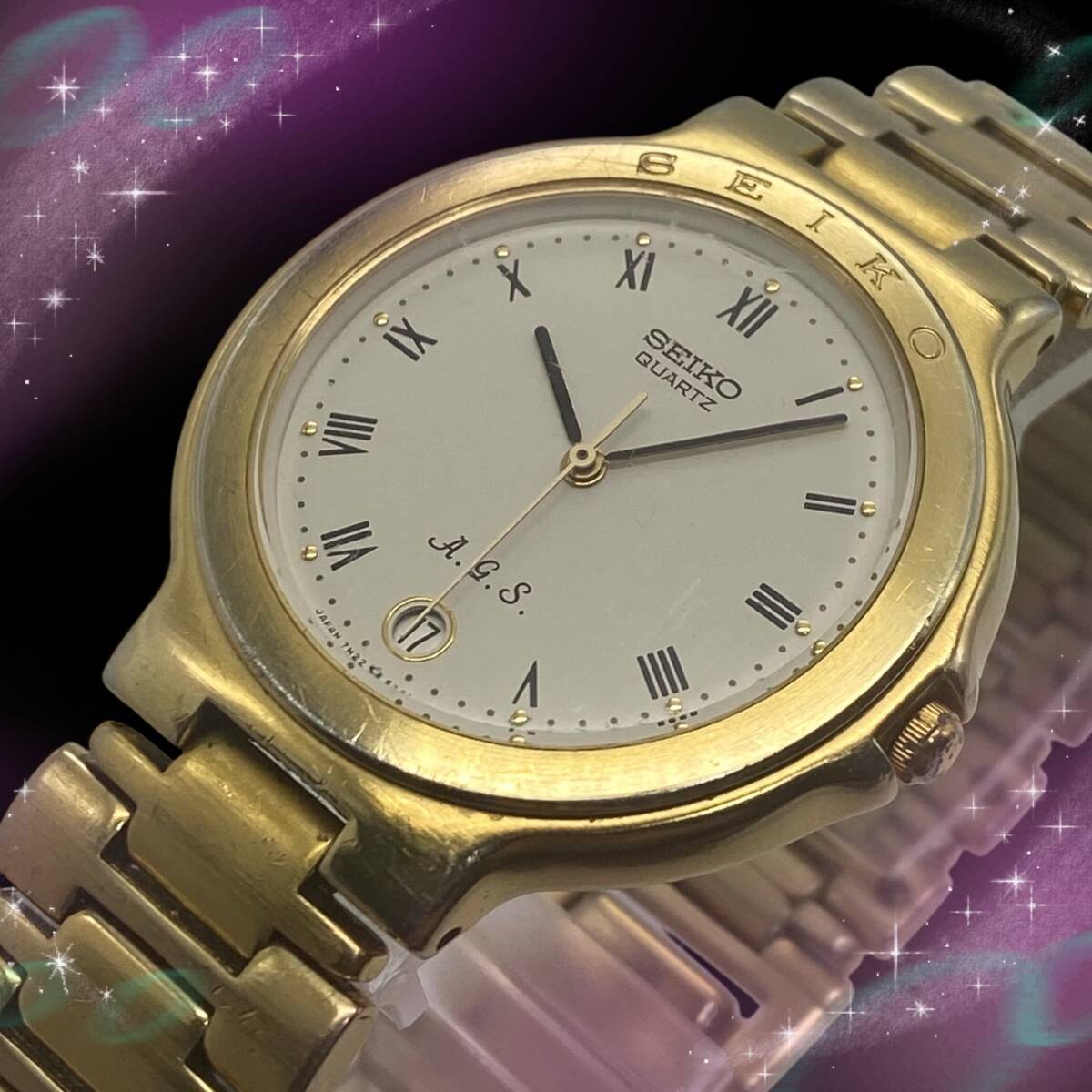 Yahoo!オークション -「seiko ags 7m」の落札相場・落札価格