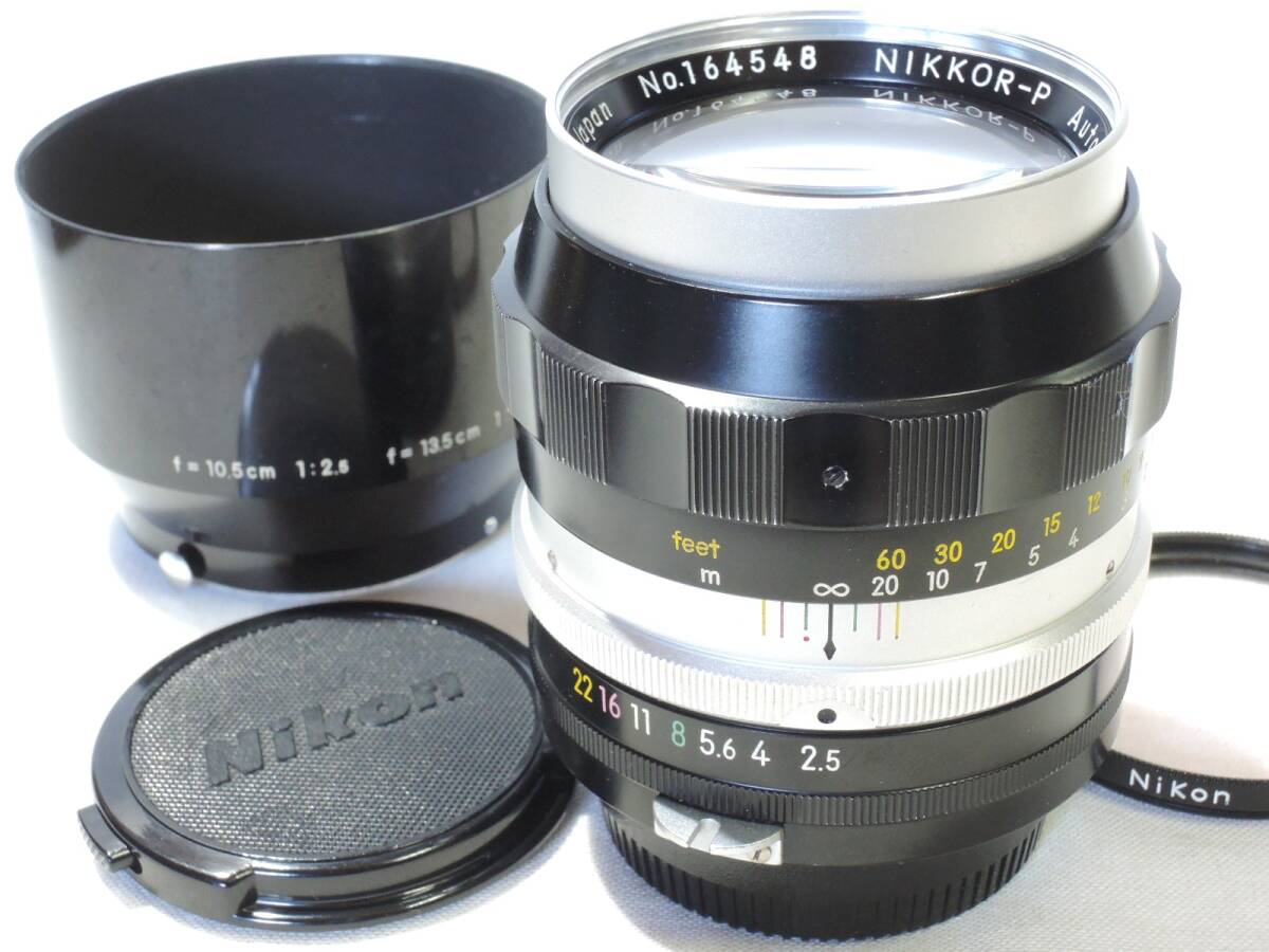 美品 即購入可　ニコン　NIKKOR-P 105 2.5 Yahoo!オークション -「nikkor-p 105mm f2.5」の落札相場・落札価格