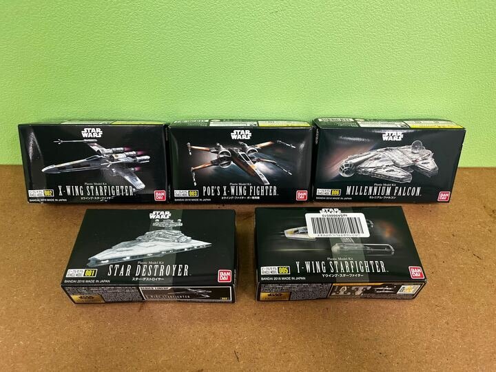 送料込みで定価以下！ スターウォーズ バンダイ プラモデル 9個セット 未開封品 Amazon | スター・ウォーズ Xウイング・ファイター ポー専用機&X