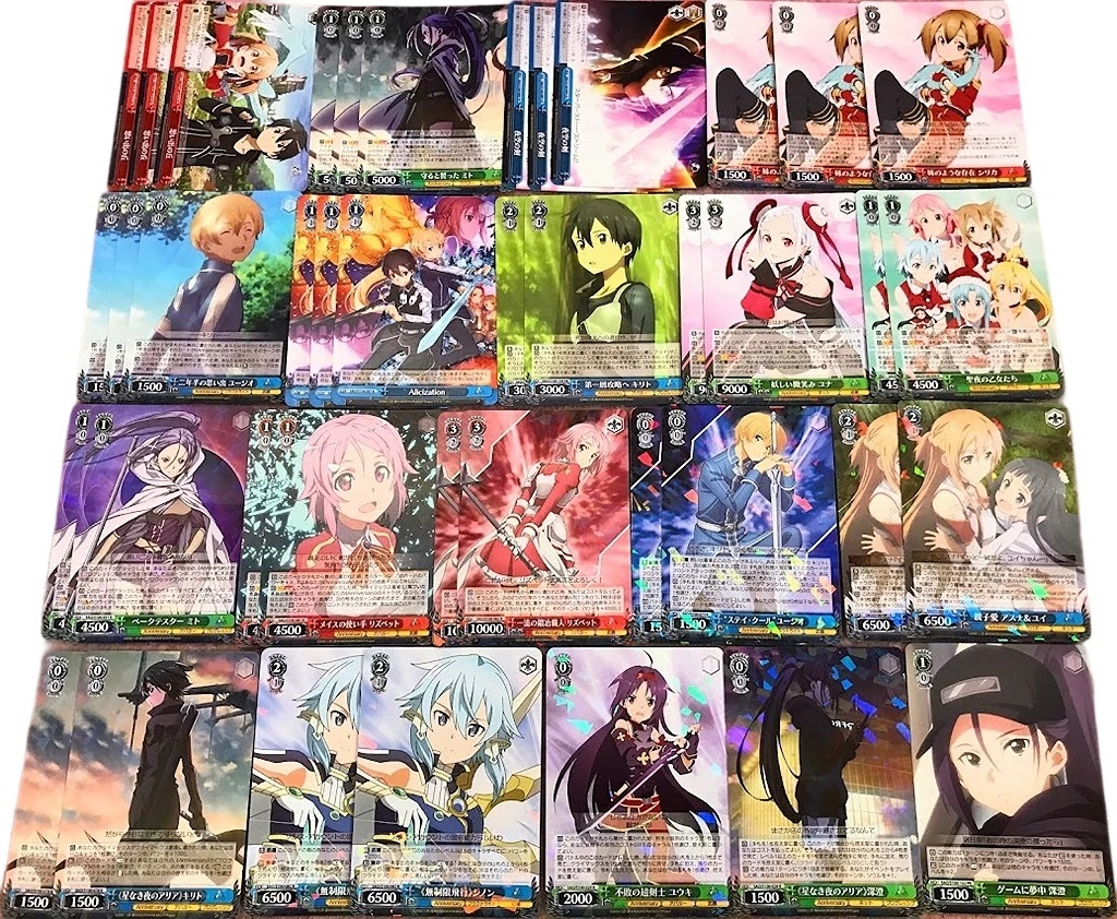 ヴァイスシュヴァルツ　RR (一部SRあり) まとめ売り　タイトル色々 ヴァイスシュヴァルツ RR (一部SRあり) まとめ売り タイトル色々