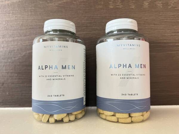 即決◎【2個セット】マイプロテイン ALPHA MEN 240錠×2個★マルチビタミン&ミネラル★匿名配送・送料無料★2026年9月期限