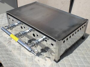 ★新品 鉄板 グリドル 業務用 鉄板焼き器 屋台 店舗 お好み焼き 焼きそば 鉄板幅600x360