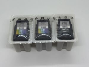 Canon プリンターインク カートリッジセット BC-341& BC-340XL 3個セット
