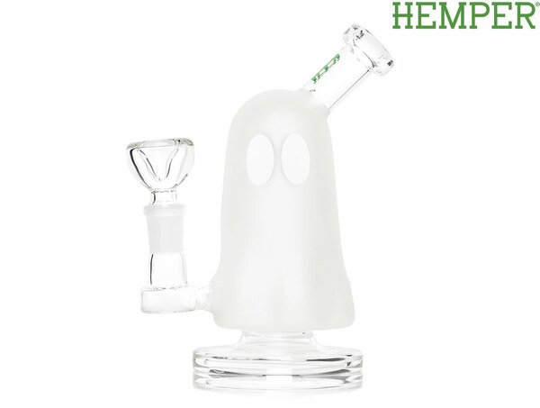 ワケアリ 50%引 HEMPER ヘンパー ゴースト リグ ガラスボング バブラー ガラスパイプ カンナビスカップ ハイタイムズ マリファナ thc 大麻