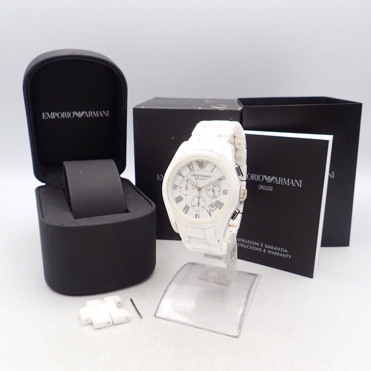 EMPORIO ARMANI セラミカ AR1403 メンズ クォーツ腕時計 楽天市場】【ウォッチ】EMPORIO ARMANI エンポリオ アルマーニ