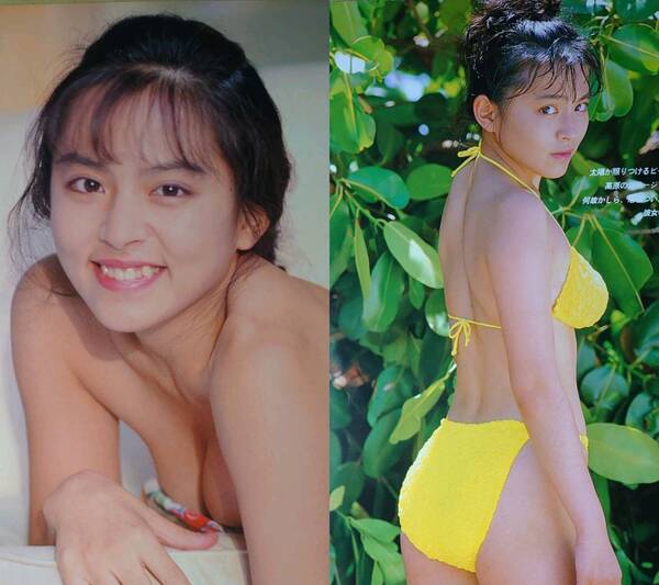 ② 寺尾友美 1989年〜1992年 大量 切り抜き ファイル 1冊 60P