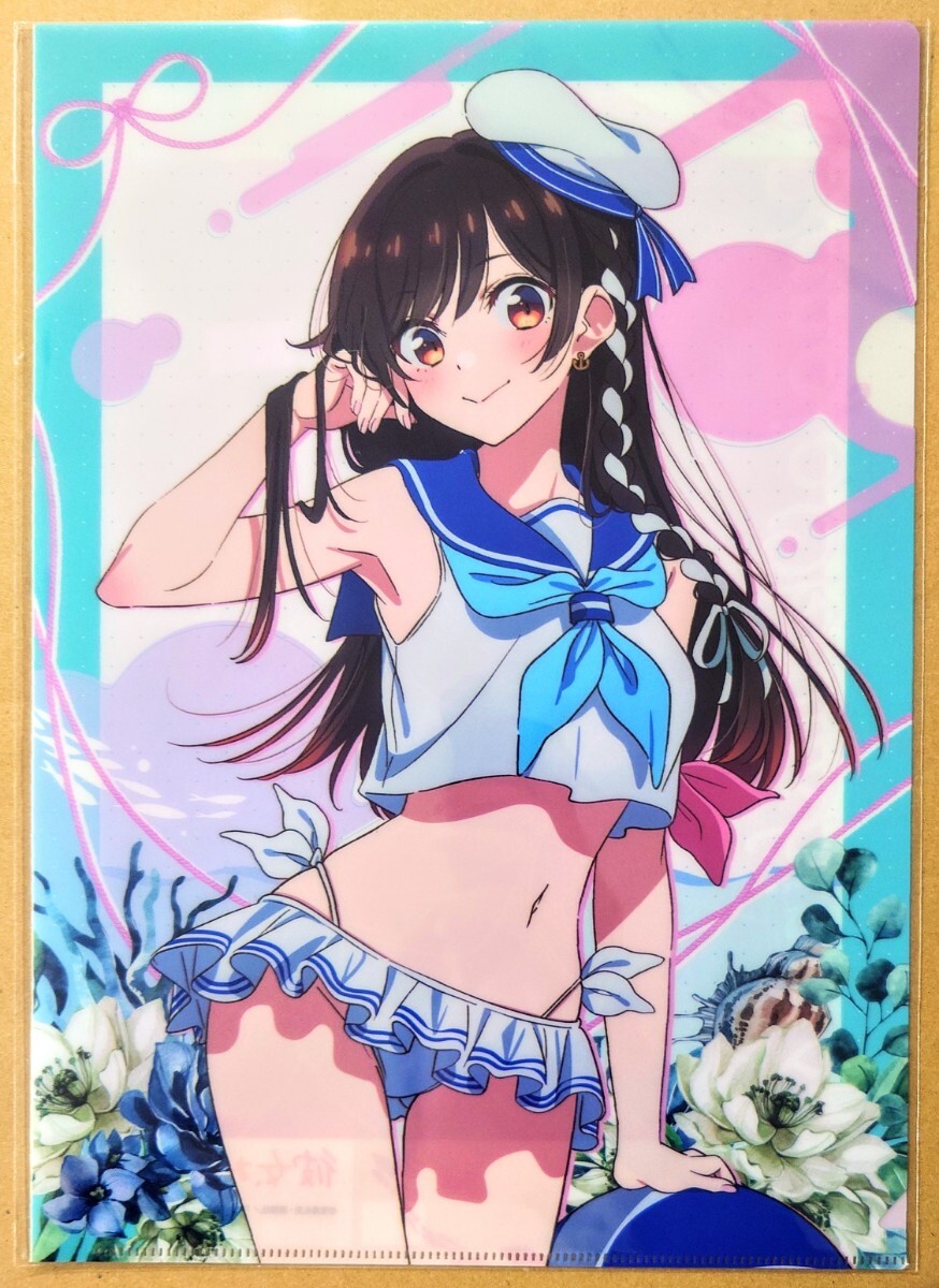 彼女、お借りします A4クリアファイル 水原千鶴 水着Ver. コミケ