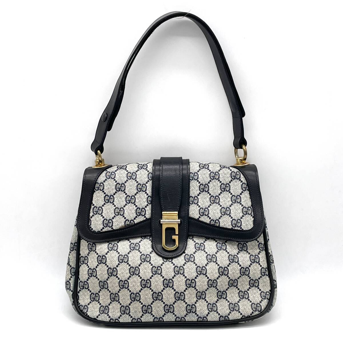 【希少】 GUCCI オールドグッチ ホワイト ショルダーバッグ Yahoo!オークション -「オールドグッチショルダーバッグ」の落札