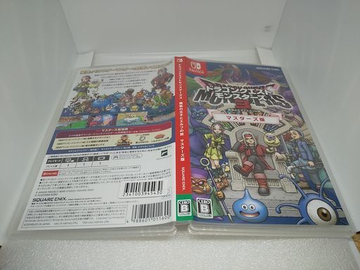 ◆一撃落札 Switch ドラゴンクエストモンスターズ3 魔族の王子とエルフの旅 マスターズ版 ソフト/箱のみ/コード類欠品 ドラクエ