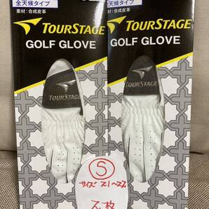 新品 #レディース#ジュニアにもお勧め BSツアーステージGL T15Cゴルフグローブ サイズS(21,22)左2枚
