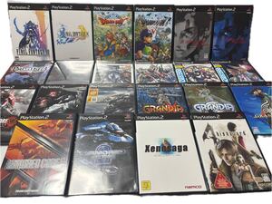 PS2ソフト【中古】【新品】ドラゴンクエスト 真女神転生 アーマードコア グランディア等全22枚内新品3枚