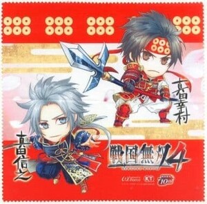 ☆未使用!非売品!PS3/PS Vitaソフト 戦国無双4 予約特典「真田幸村&真田信之 マイクロファイバータオル(約縦22×横22cm)」ゲーム グッズ
