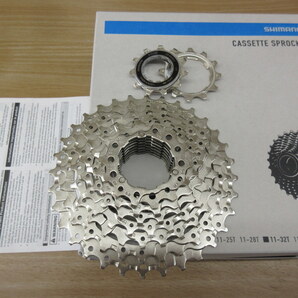 9速 シマノCS HG400-9 11-32T 9S/スプロケット 新品箱入り