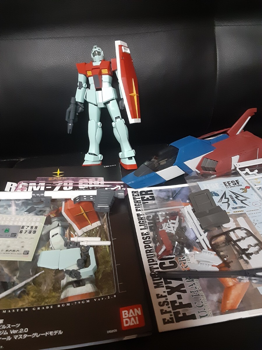 ガンプラ mg　ジム ver2.0　WD隊仕様　新品　未組立　内袋未開封 マスターグレードVer.2.0で再現したガンプラ「ジム（ホワイト