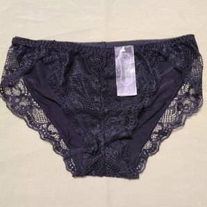 ◆aimerfeel エメフィール フロントレース柄デザインのブラックショーツ Mサイズ 【新品未使用】...
