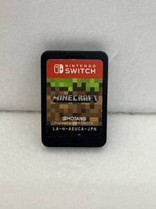 HH119-250818-037【中古】ニンテンドースイッチ ソフト マインクラフト Nintendo Switch 動作OK 任天堂 ゲーム マイクラ MINECRFT