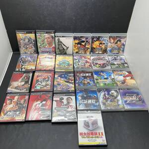 06w13821★1円~ 【ジャンク品】PS2・PS3ソフト25本まとめ【中古品】ワンピース海賊無双1・2・3/実況パワフルメジャーリーグ他