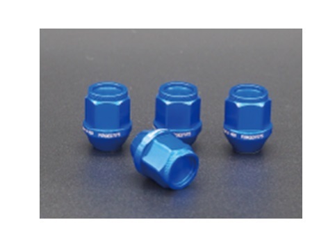 【新品】 INTER MILANO 超々ジュラルミンレーシングナット ブルー M
