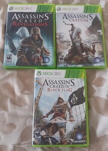 Assassin's Creed lot XBOX 360 Game Bundle 海外 即決