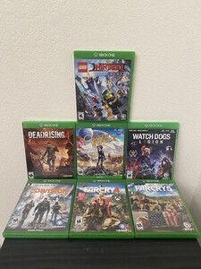 Xbox One Video Games Lot Of 7 Games 海外 即決