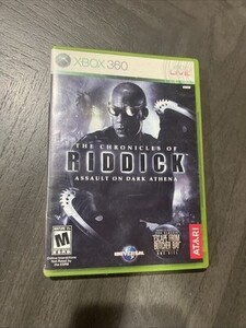 Chronicles of Riddick: Assault on Dark Athena (Microsoft Xbox 360, 2009) Tested 海外 即決
