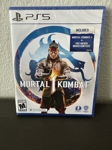 Mortal Kombat 1 Launch Edition PS5 Sony PlayStation 5 Sealed 海外 即決