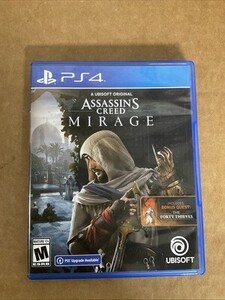 Assassin's Creed Mirage PS4 Playstation 4 Tested Complete CIB 海外 即決