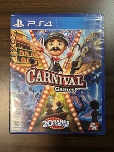 Carnival Games PS4 Playstation 4 Brand New Sealed 海外 即決