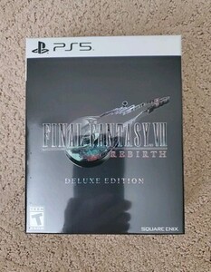 ファイナルファンタジー 7 VII Rebirth - デラックス Edition - PS5, PlayStation 5 - New Sealed 海外 即決