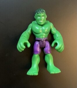Marvel Hulk Purple Pants Playskool Super Hero Squad Hasbro Action フィギュア Used 海外 即決