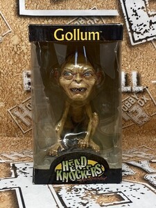 NECA Head Knockers The Lord of The Rings Hobbit Gollum Bobblehead NEW OPENED BOX 海外 即決