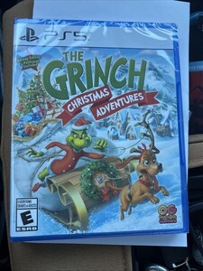 The Grinch Christmas Adventures (Sony PlayStation 5) PS5 Brand New Sealed US! 海外 即決