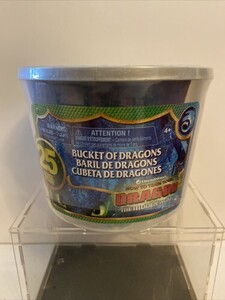 2019 NEW How to Train Your Dragon The Hidden World BUCKET OF 25 DRAGONS FIGURES 海外 即決