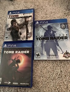 Tomb Raider Trilogy PS4 海外 即決