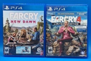 Far Cry 4 Limited Edition And New Dawn - PS4 Sony PlayStation 4 海外 即決