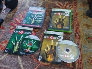 Left 4 Dead 1 and 2 Bundle Xbox 360 Tested 海外 即決