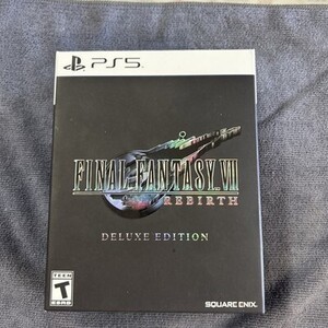 ファイナルファンタジー VII Rebirth デラックス Edition - Sony PlayStation 5 PS5 + BB Steelbook 海外 即決
