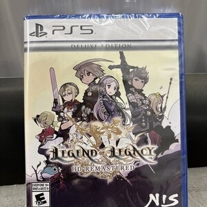 The Legend of Legacy Remastered デラックス Ed Sony PlayStation 5 PS5 New & Sealed 海外 即決