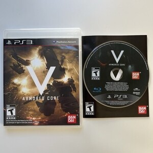 Armored Core V (Sony PlayStation 3, 2012) 海外 即決