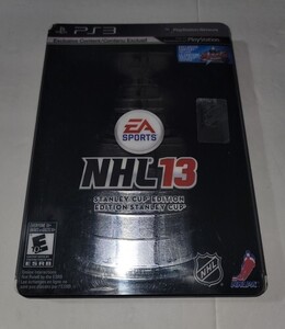 PS3 NHL 13 Stanley Cup Collectors Edition Steelbook Complete 海外 即決
