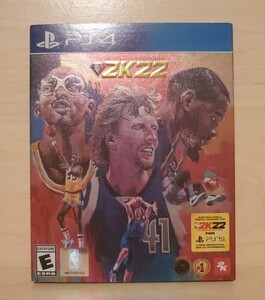 NBA 2K22 75th Anniversary Anniversary Edition PlayStation 4 PS4 - SLIP COVER NEW 海外 即決