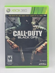 Call of Duty: Black Ops (Microsoft Xbox 360) MINT DISC!! CIB Tested Works 海外 即決